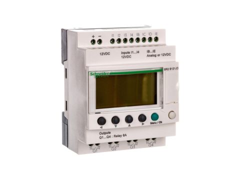 Kompaktowy przekaźnik programowaln ZELIO LOGIC 8WE_D/4WY_T 12VDC RTC/LCD
