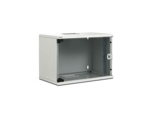 Szafa krosowa SoHo wisząca niedzielona 19 cali 7U 520x400 szara, niezmontowana DN-19 07U-S-1