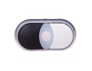 Napęd przycisku podwójny biało/czarny z podświetleniem z samopowrotem M22-DDL-WS 216704