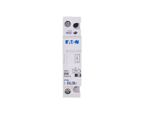 Podstawa bezpiecznikowa 1P 20A 8,5x31,5mm Z-SIL/20/1 263901