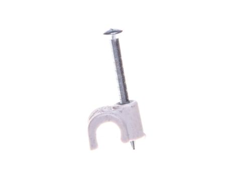 Uchwyt do kabli ISO 5mm z gwoździem 2x25mm 2005 25 LGR 2227339 /100szt./
