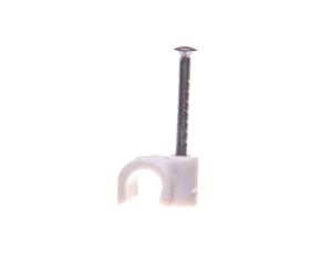 Uchwyt do kabli ISO 6mm z gwoździem 2x25mm 2006 25 LGR 2227428 /100szt./