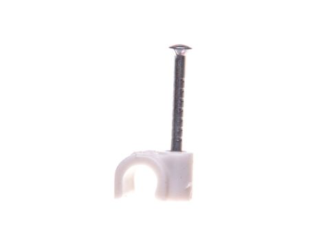 Uchwyt do kabli ISO 6mm z gwoździem 2x25mm 2006 25 LGR 2227428 /100szt./