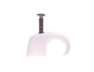 Uchwyt do kabli /4-7mm/ z gwoździem 2x25mm 2025 25 RW 2228688 /100szt./