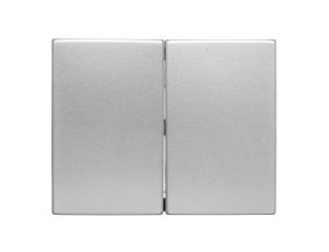 K.5 Klawisze do łącznika 2 klawiszowego aluminium 14357003