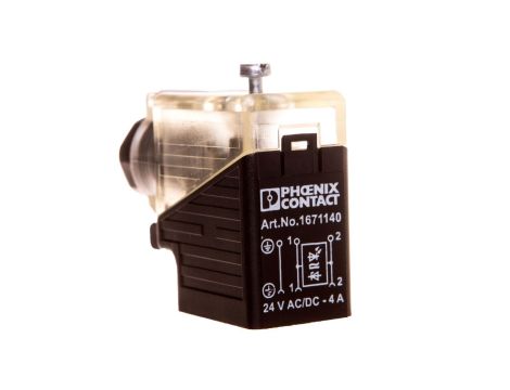 Wtyk zaworowy 3P typ BI z dławicą Pg9 SACC-V-3CON-PG9/BI-1L-S 1671140