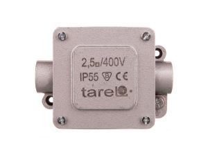 Puszka odgałęźna metalowa 5-torowa 2,5mm2 2 wejścia IP55 016