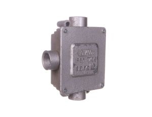 Puszka odgałęźna metalowa 5-torowa 10mm2 3 wejścia IP55 026