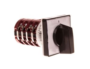 Łącznik krzywkowy 1-2-3-4 2P 10A do wbudowania 4G10-87-U-R014