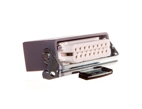 Zestaw kompletny 16+PE stykowy żeński /obudowa gniazda + wkład/ EPIC KIT H-A 16 BS TBF-LB M20 75009634