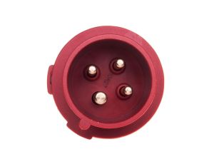 Wtyczka przenośna 16A 4P 6h 400V czerwona IP44 ProTOP 152A MEN152A