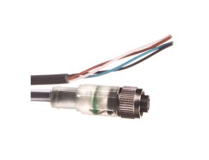Przewód przyłączeniowy 5m z gniazdem prostym 4P FIELDBUS M12 S/A AB-C4- 5,0PUR-M12FS-2L 22260345