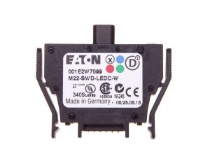 Zestaw świetlny z diodą LED biała 30V DC montaż czołowy SmartWire-DT 115997