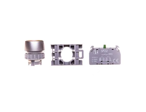 Przycisk sterowniczy 22mm żółty z samopowrotem 1Z SP22-KG-10.