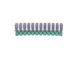 Zwieracz gwintowy do złączek szynowych 12-biegunowych 6mm2 (43021) 43621/12x