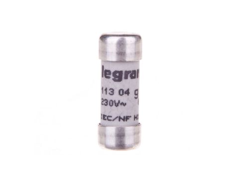Wkładka bezpiecznikowa cylindryczna 8,5x23mm 4A 250V 011304 /10szt./