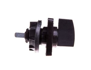 Napęd ręczny obrotowy do przełącznika krzywkowego 45x45mm czarny KDC1H