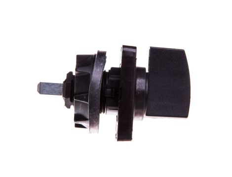Napęd ręczny obrotowy do przełącznika krzywkowego 45x45mm czarny KDC1H