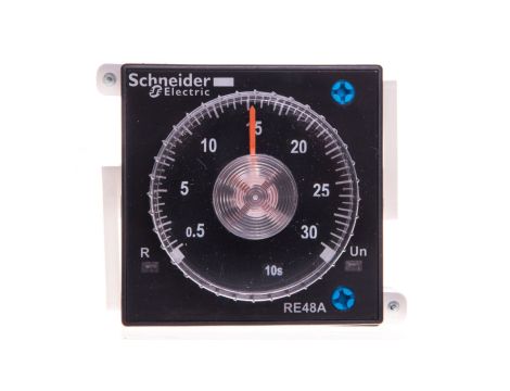 Przekaźnik czasowy 2P 10A 0,02sek-300h 24-240V AC/DC opóźnione załączenie RE48ATM12MW