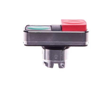 Napęd przycisku podwójny zielony/czerwony /O-I/ bez podświetlenia z samopowrotem ZB4BL7340