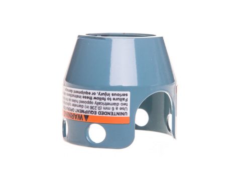 Osłona metalowa dla przycisku grzybkowego 40mm blokada na kłódkę ZBZ1606