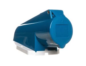 Gniazdo stałe 3P 16A 230V niebieskie IP44 1178 MEN1178