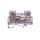 Złączka szynowa pomiarowa 10mm2 szara URTK/S 0311087