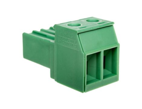 Wtyk śrubowy do płytek drukowanych 2P zielony PC 4/ 2-ST-7,62 1804904 /50szt./