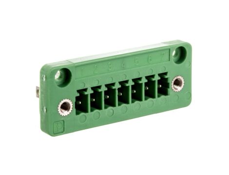 Wtyk pinowy 7P raster 3,81mm zielony DFK-MC 1,5/ 7-GF-3,81 1829390 /50szt./
