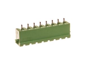 Gniazdo pinowe 8P 320V 12A zielone z noskiem blokującym MSTBVA 2,5/ 8-G-RN 1944657 /50szt./