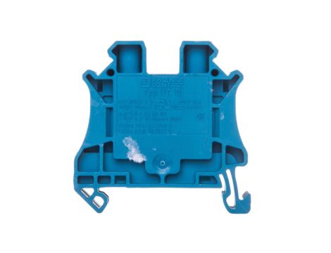 Złączka szynowa 2-przewodowa 0,5-16mm2 niebieska UT 10 BU 3044188