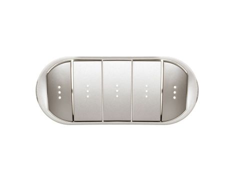 CELIANE Klawisz pięciokrotny z podświetleniem tytan 068320