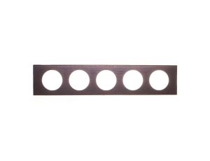 CELIANE Ramka wenge pięciokrotna poz/pion 069210