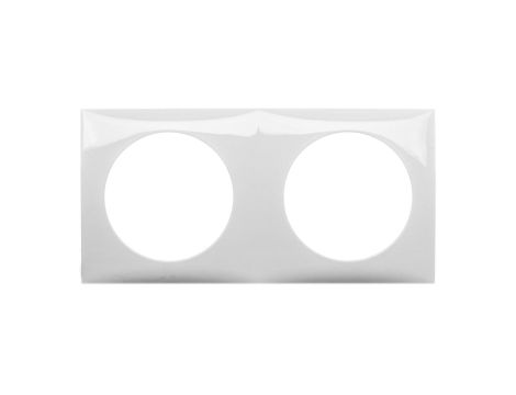 Integro Flow Ramka podwójna śnieżnobiała 918262519