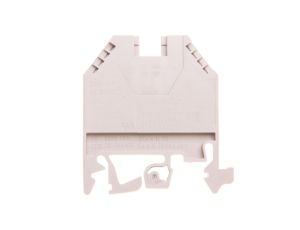 Zacisk szeregowy instalacyjny fazowy 4mm2 polamidowy szary KXA04LH