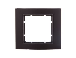 Berker B.3 Ramka pojedyncza aluminium czarny/antracyt 10113005
