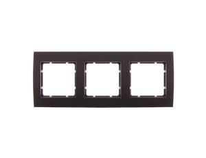 Berker B.3 Ramka potrójna aluminium czarny/antracyt 10133005