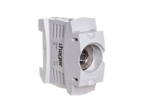 Podstawa bezpiecznikowa D01 1P 16A 72x27x56mm LD042