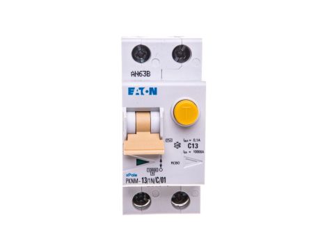 Wyłącznik różnicowo-nadprądowy 2P 13A C 0,1A typ AC PKNM 13/1N/C/01-MW 236141