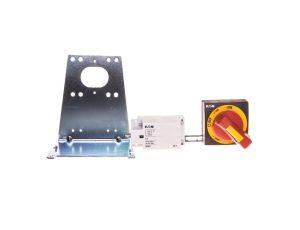 Napęd drzwiowy boczny lewa strona czerwono-żółty NZM1-XSRM-L 266671