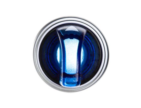 Napęd przełącznika 3 położeniowy niebieski z podświetleniem z samopowrotem LPCSL1316