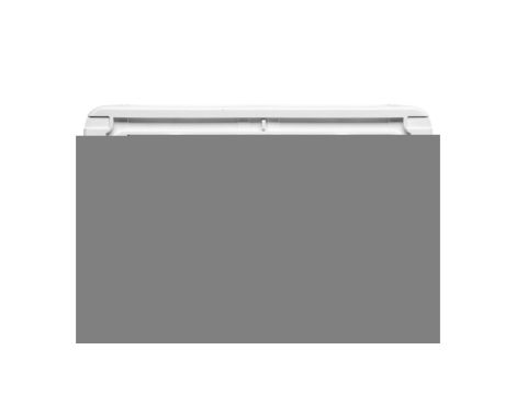 PLEXO55 Puszka natynkowa antybakteryjna podwójna pionowa biała 070743