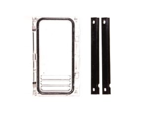 Klapka przezroczysta 130x77x25mm 6TE IP65 SKF-FF6 233781