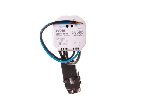 xComfort Odbiornik do pomiaru energii z zewnętrznym przekładnikiem 15W-23kW do 100A 230V AC CEMU-01/03 136476