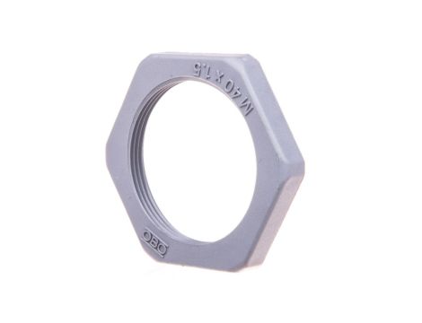 Nakrętka poliamidowa M40 srebrnoszara 116 M40 SGR PA 2048809 /25szt./