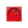 Gniazdo zasilające M45 pojedyncze z/u 16A czerwone STD-F3K SRO1 6120322