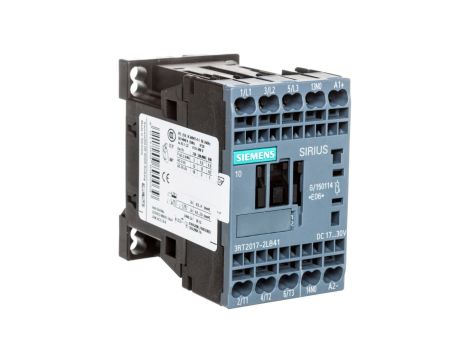 Stycznik mocy 12A 3P 24V DC 1Z 0R z warystorem S00 3RT2017-2LB41