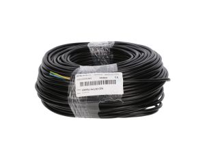 Przewód mieszkaniowy H03VV-F (OMY) 3x1,5 żo czarny 300/300V /100m/