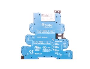 Przekaźnikowy moduł sprzęgający 6,2mm MasterPLUS 1P 6A 220-240V AC styki AgNi zaciski sprężynowe 39.61.8.230.0060