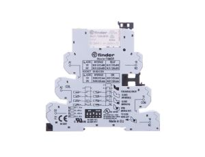 Przekaźnikowy moduł sprzęgający 6,2mm MasterTIMER wielofunkcyjny (AI DI GI SW BE,CE,DE,EE) 1P 6A 24VAC/DC 39.91.0.024.0060